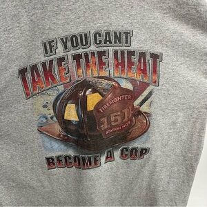 Vintage Firefighter Shirt Men’s 2xl